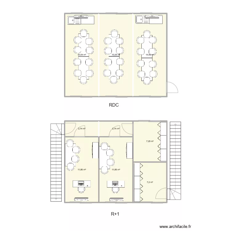 ADLC SAINT ROMAIN-DE-JALIONES. Plan de 