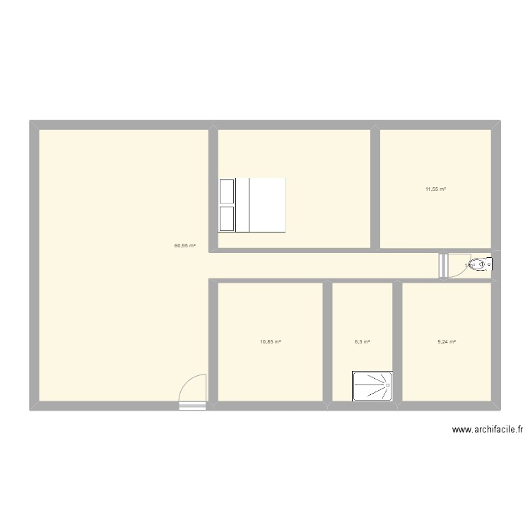 Maison Ambes. Plan de 0 pièce et 0 m2