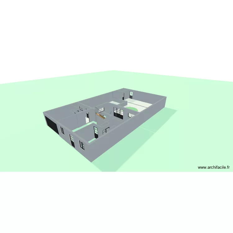 BASE 2. Plan de 6 et 167 m² BASE 2. Plan de 6 et 167 m²