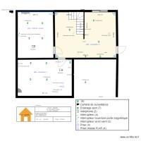 plan réseaux  pole santé 1 er étage 