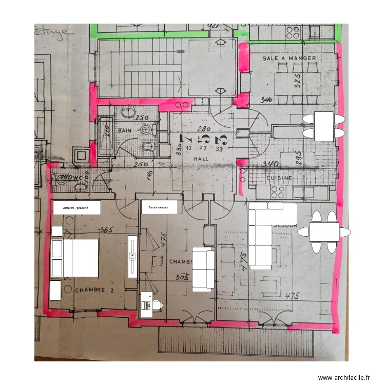 Laus-Bruyere. Plan de 0 pièce et 0 m2