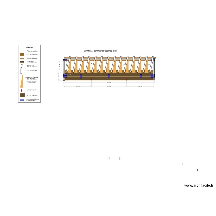 Cornadis cascade ori. Plan de 0 pièce et 0 m2