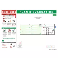 Plan d'intervention SUPERMARCHE TURC ANNEMASSE