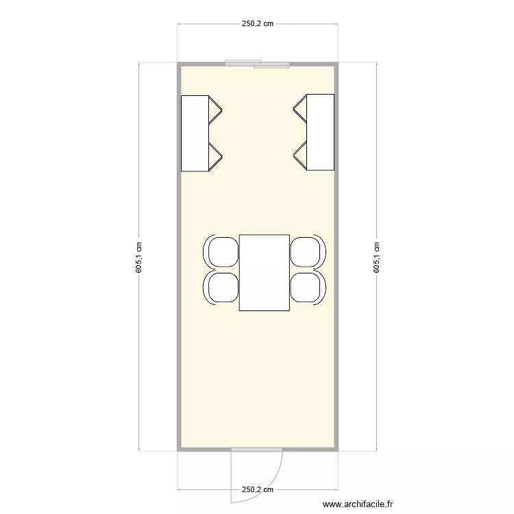 SOFRADI CHANTIER FELINES. Plan de 