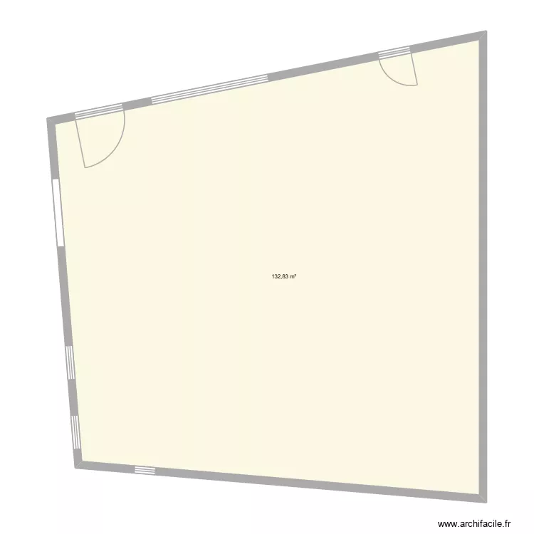 Carte2. Plan de 1 et 133 m² Carte2. Plan de 1 et 133 m²