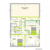 12.2 etage chambre nord plan du 07 05 2025