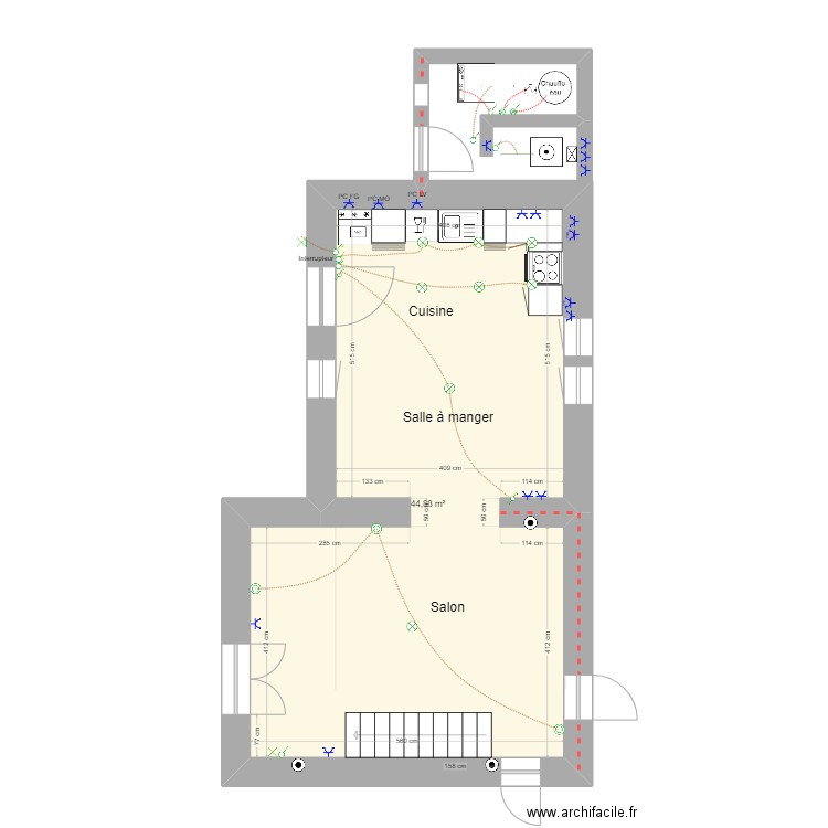 LaRoque_sàm&cuisine 01. Plan de 0 pièce et 0 m2