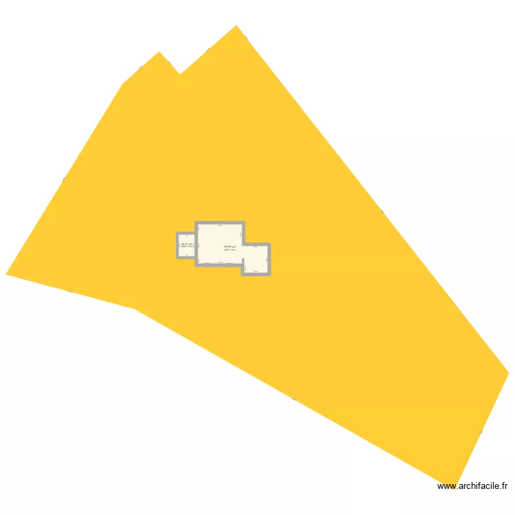 Maison Cutry 2. Plan de 2 pièces et 90 m² Maison Cutry 2. Plan de 2 pièces et 90 m²