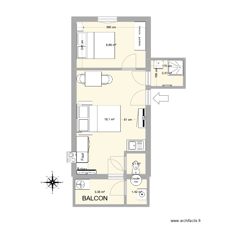 SAINTE ELISABETH. Plan de 0 pièce et 0 m2