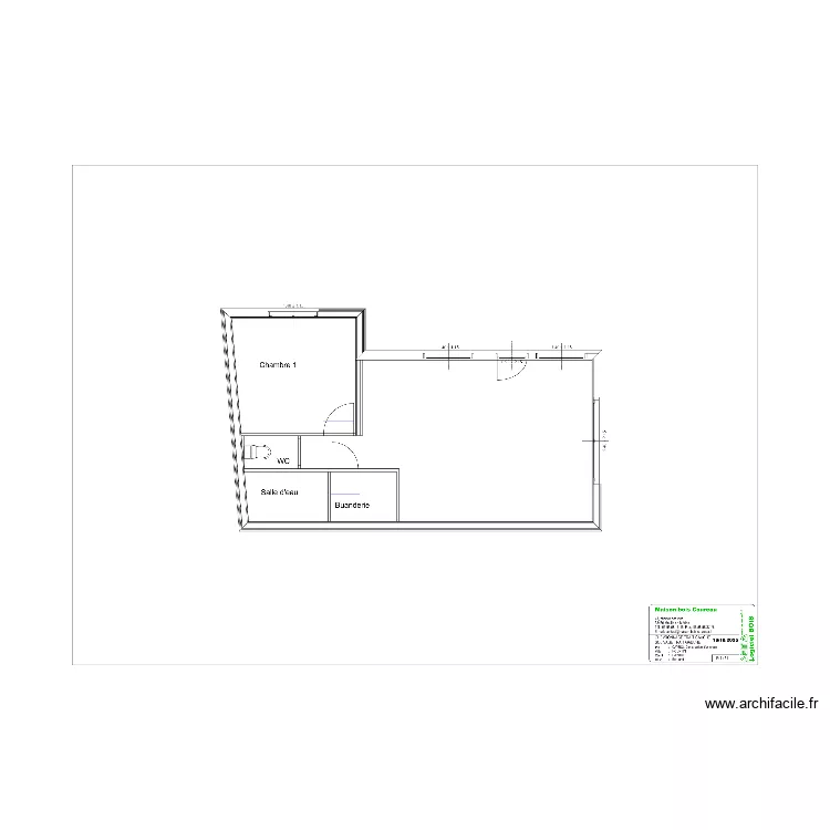 RDC cot&eacute;. Plan de 