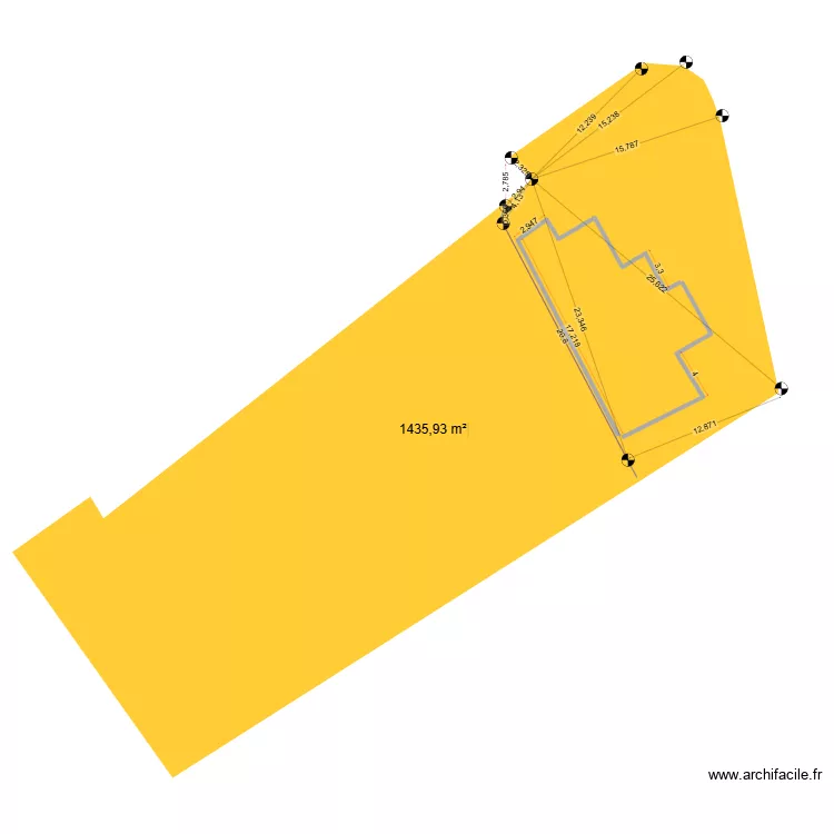 PLAN DU CADASTRE BRIGITTE. Plan de 