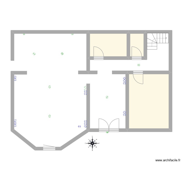 RDCG&eacute;neral. Plan de 0 pièce et 0 m2