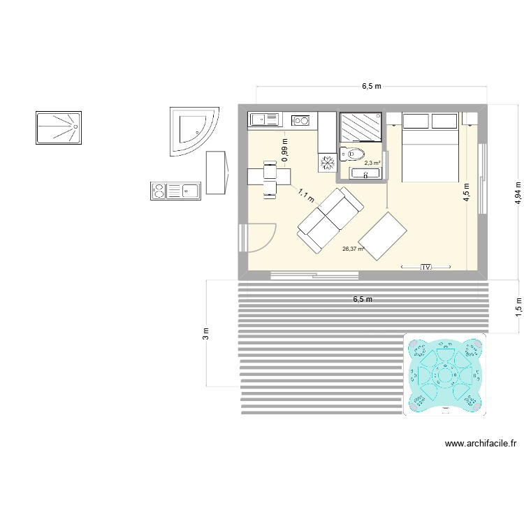 VANIRA TINY HOUSE 2. Plan de 0 pièce et 0 m2