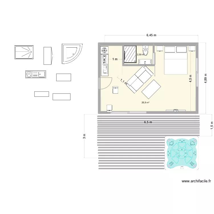 VANIRA TINY HOUSE 2. Plan de 