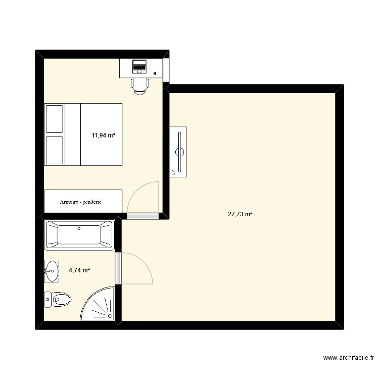 Moorea Zen Lodge - Module 1. Plan de 0 pièce et 0 m2