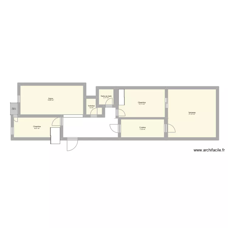 salé. Plan de 7 et 71 m² salé. Plan de 7 et 71 m²