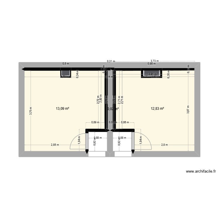 THOMAS +1 V2. Plan de 0 pièce et 0 m2