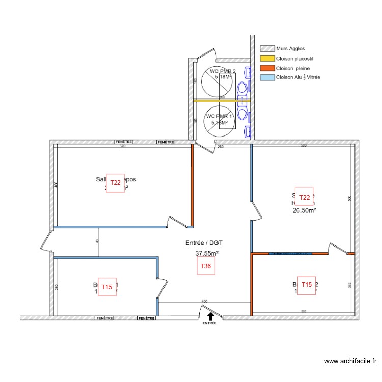 TECHNI. Plan de 0 pièce et 0 m2