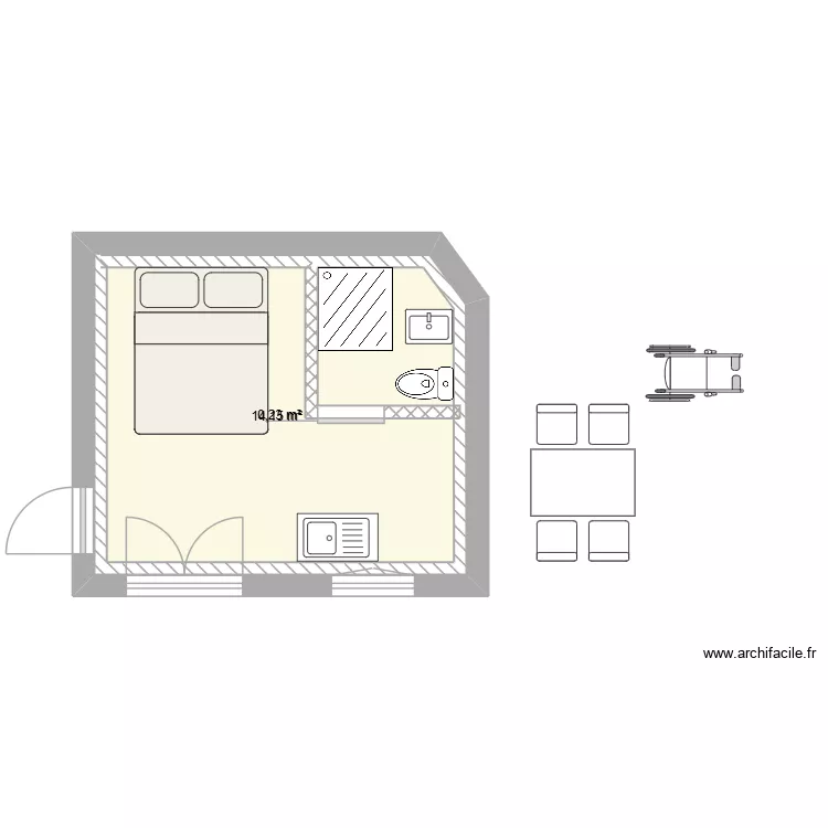 shop_ymo_V2. Plan de 2 Pièces et 31 m² shop_ymo_V2. Plan de 2 Pièces et 31 m²