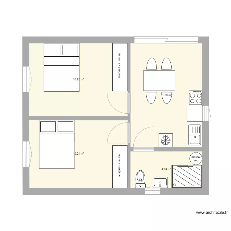 extention 2. Plan de 