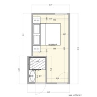 Chambre / Salle de bain VD