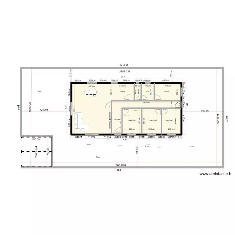 plan 001 la force 2 A MODIFIER 2. Plan de 