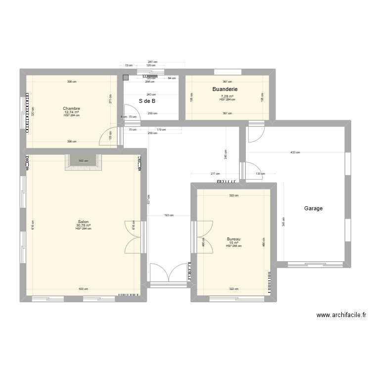 montpellier RDC. Plan de 0 pièce et 0 m2