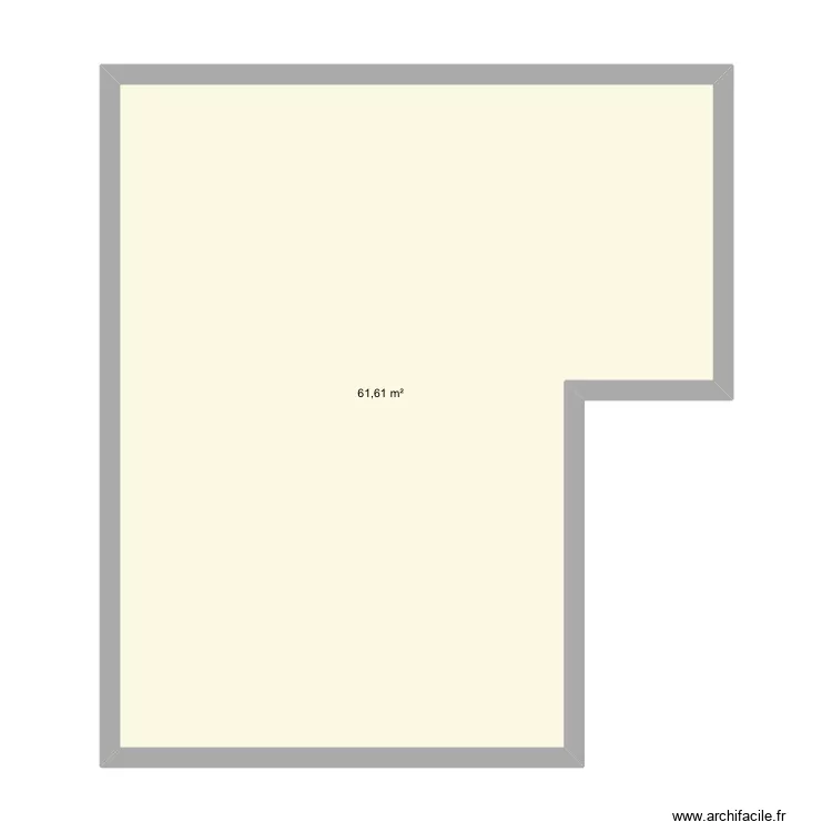 Plano de casa ale. Plan de 1 et 62 m² Plano de casa ale. Plan de 1 et 62 m²