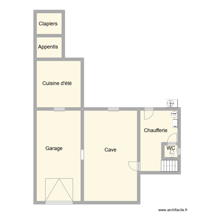 levraut rez. Plan de 0 pièce et 0 m2