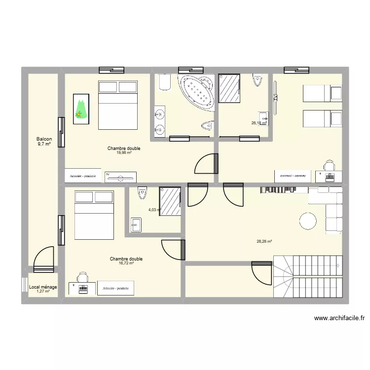 Futur projet 3. Plan de 