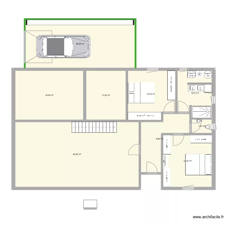 a modifie sb. Plan de 9 et 151 m² a modifie sb. Plan de 9 et 151 m²