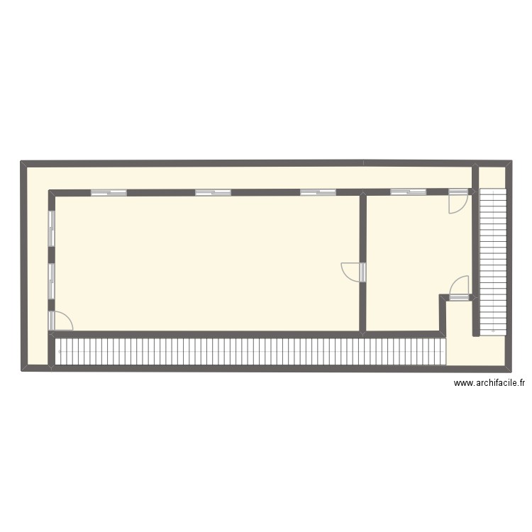 Plan JBS 2. Plan de 4 pièces et 161 m2
