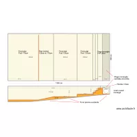 35 Pierre plant&eacute;e piscine H plage 25cm Muret 60cm V Finale