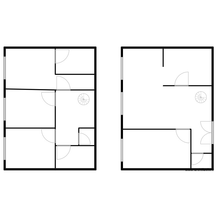 Olive. Plan de 8 pièces et 1033 m2