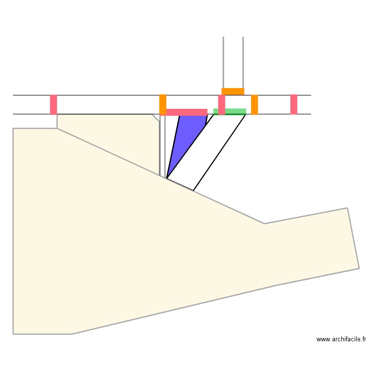 cariste 1. Plan de 4 pièces et 350 m2