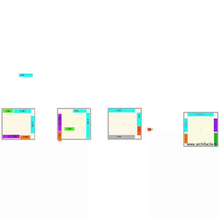 Dalle produit chimique. Plan de 