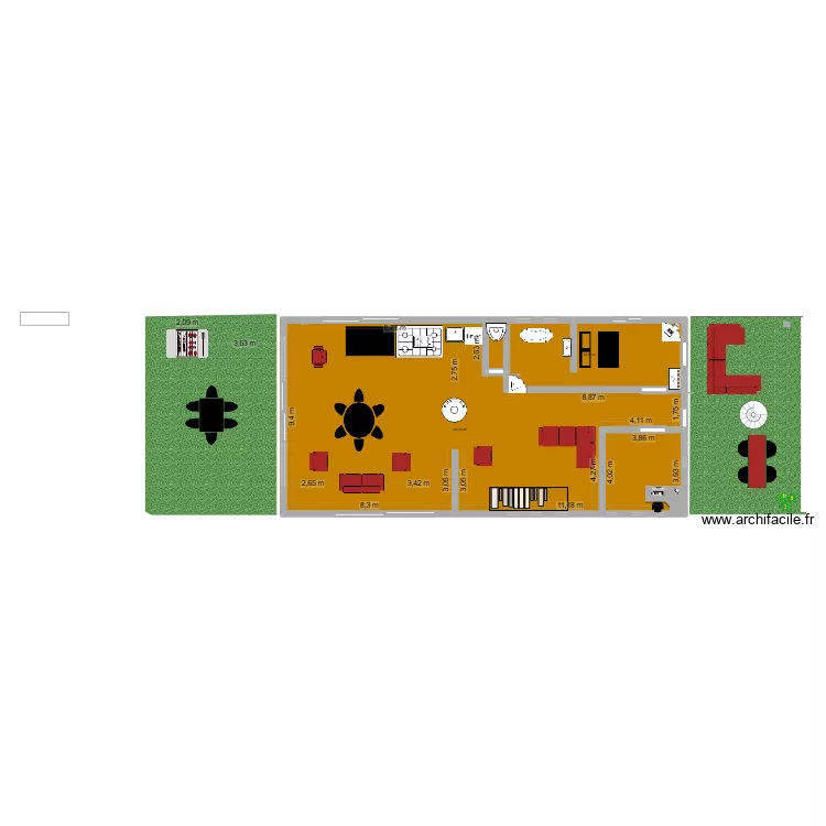 houseboat2. Plan de 2 et 178 m² houseboat2. Plan de 2 et 178 m²