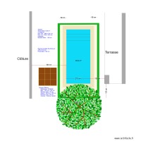 Emplacement piscine
