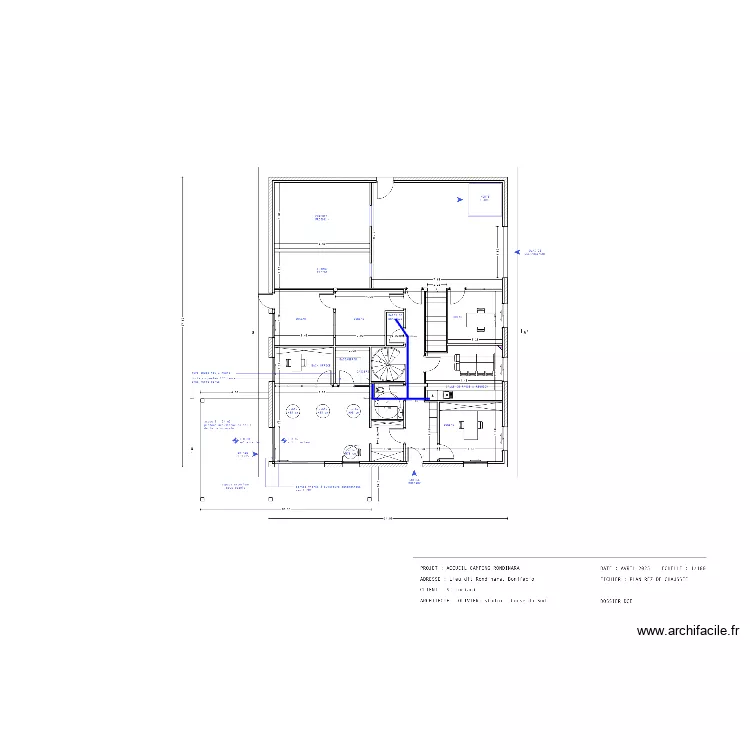 RDC ACCEUIL. Plan de RDC ACCEUIL. Plan de