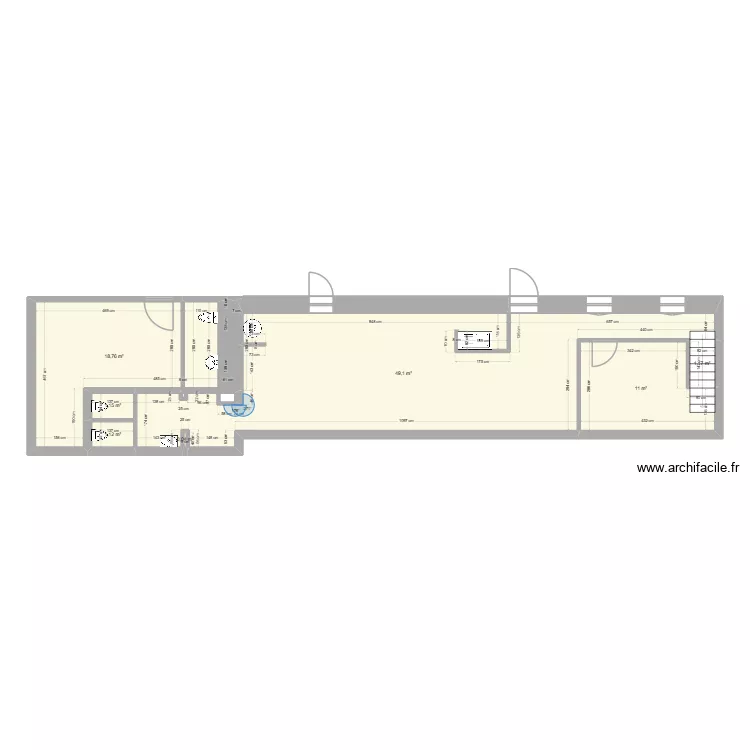 REZ DE JARDINS CHAZAY. Plan de REZ DE JARDINS CHAZAY. Plan de