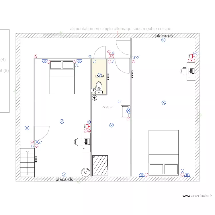 coco etage1. Plan de 
