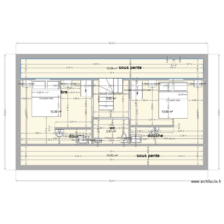 grange. Plan de 0 pièce et 0 m2