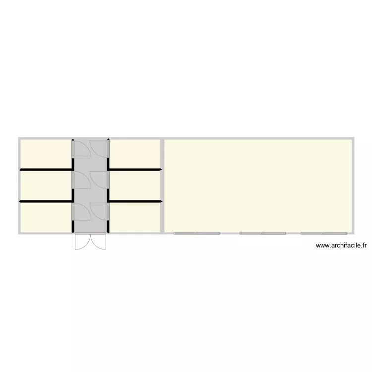 box + boutique. Plan de 8 et 82 m² box + boutique. Plan de 8 et 82 m²