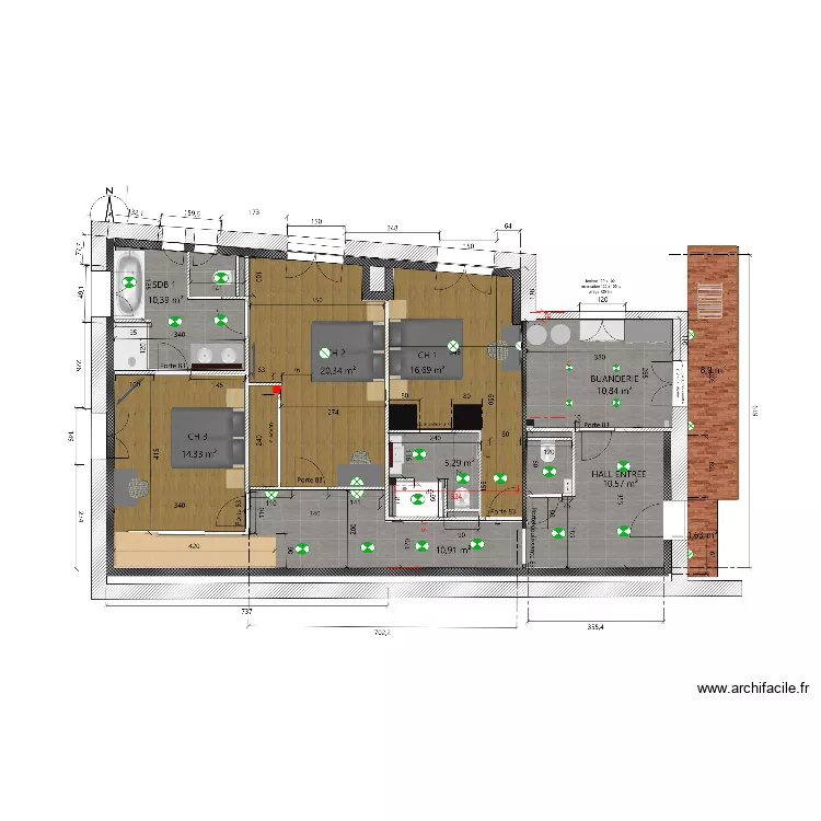 SCI MELANIE. Plan de SCI MELANIE. Plan de