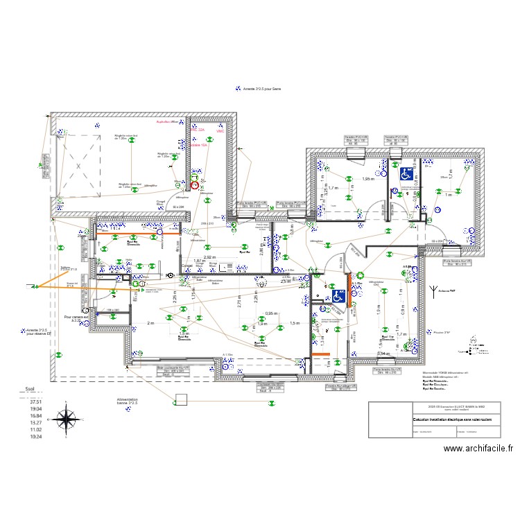 2025-05 Execution ELECT BABIN la MB2. Plan de 0 pièce et 0 m2