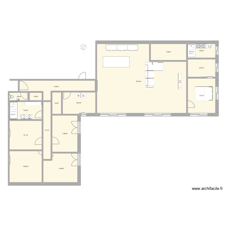CESTAS. Plan de 0 pièce et 0 m2 CESTAS. Plan de 0 pièce et 0 m2