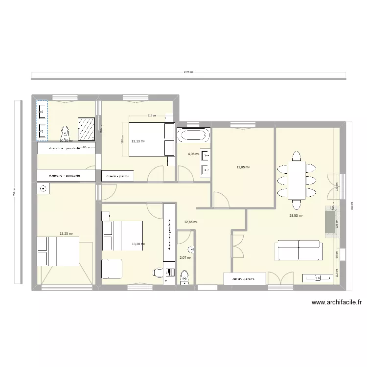 maison_cenon_2. Plan de 