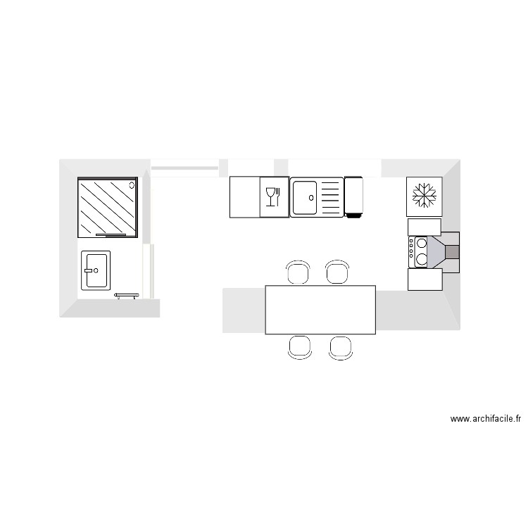 Studio Marcillac. Plan de 0 pièce et 0 m2