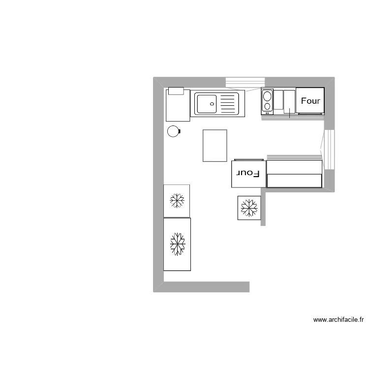 LA GUINGUETTE CHATILLON. Plan de 