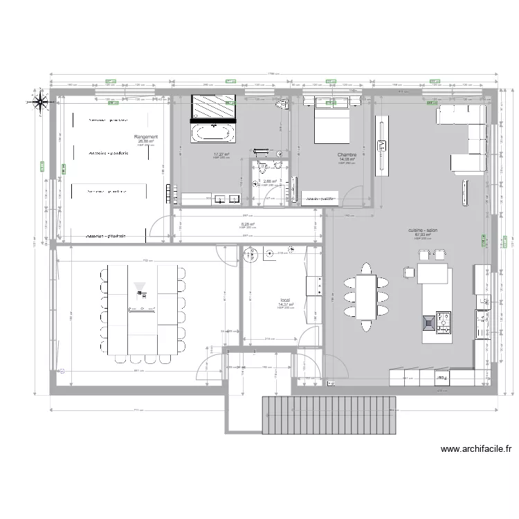 appart reel. Plan de appart reel. Plan de